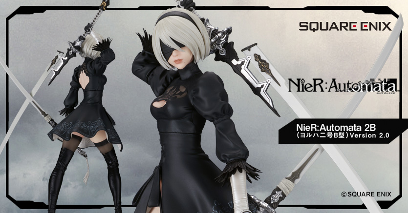 NieR:Automata 2B（ヨルハ二号B型） Version 2.0　バナー